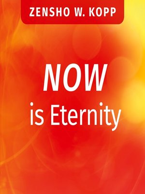 cover image of NOW is Eternity
